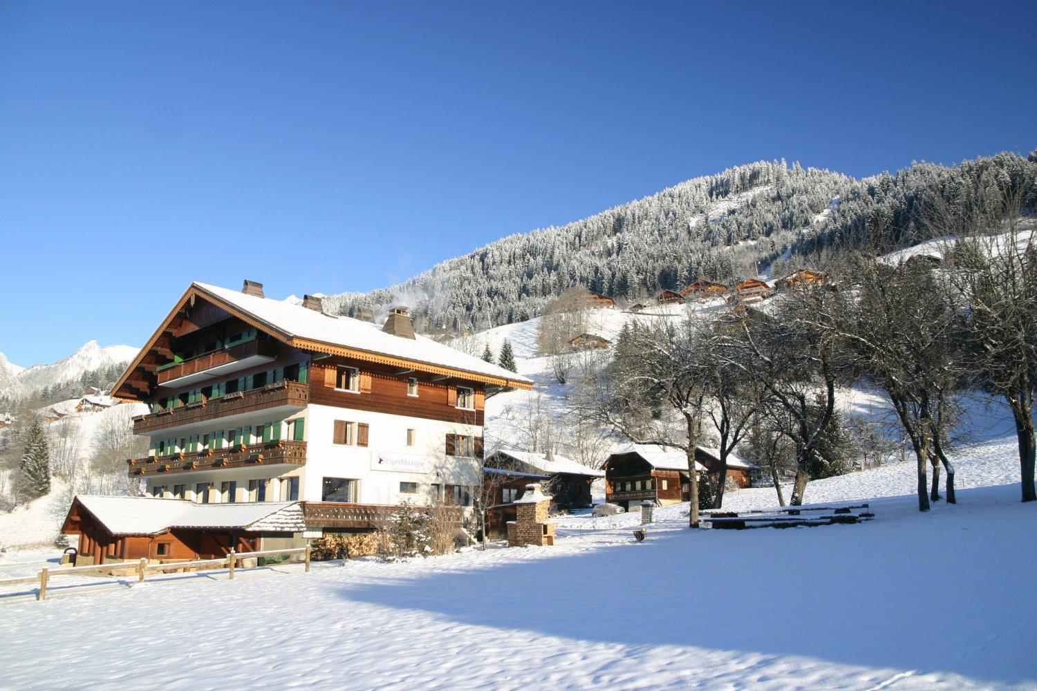 Esprit Montagne Hotel Abondance Buitenkant foto