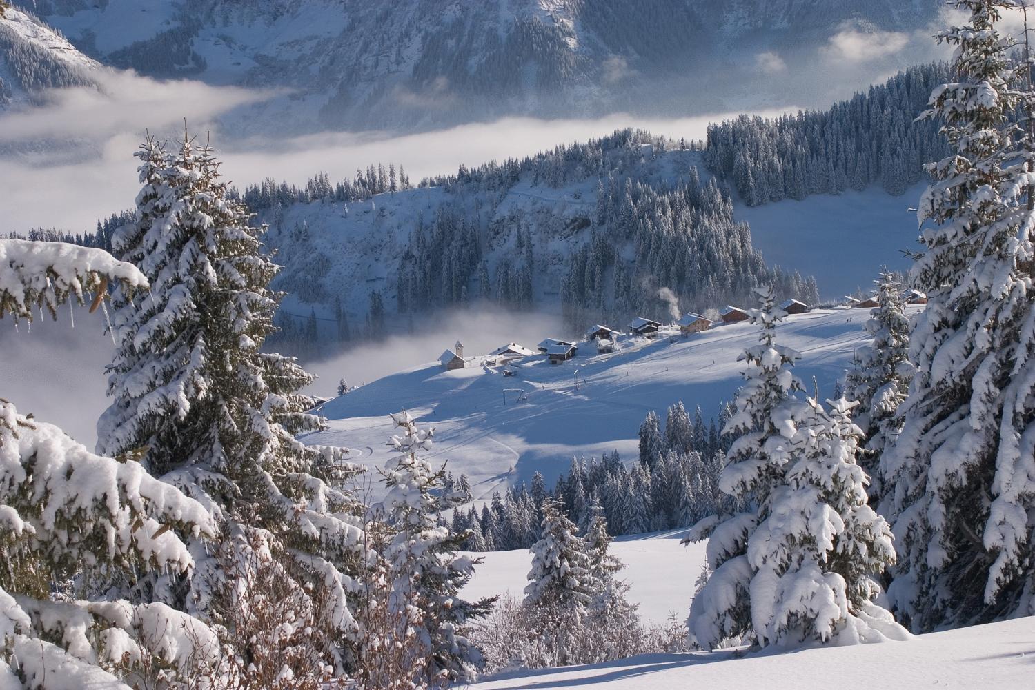 Esprit Montagne Hotel Abondance Buitenkant foto